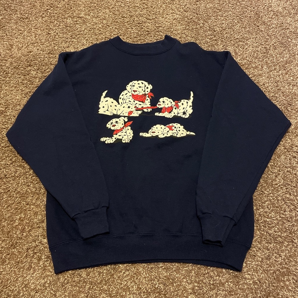 Vintage 90s Dog Crewneck Sweatshirt